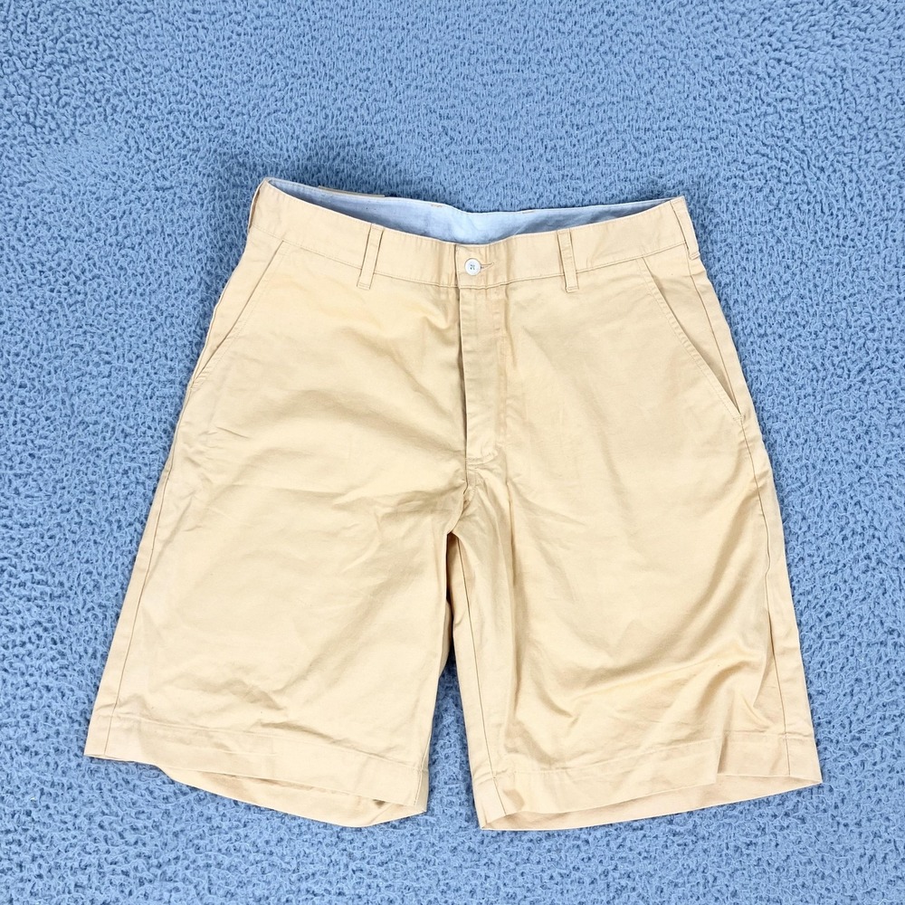Bills Khakis Parker Shorts Mens 34 Orange Chino Standard Fit Made USA‎ Casual